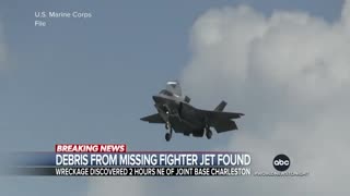 Military finds debris from missing fighter jet