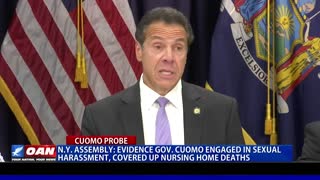 N.Y. Assembly: Evidence Gov. Cuomo engaged in sexual harassment, covered up nursing home deaths