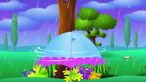 Rain, Rain, Go Away Nursery Rhyme With Lyrics - Cartoon Animation Rhymes
