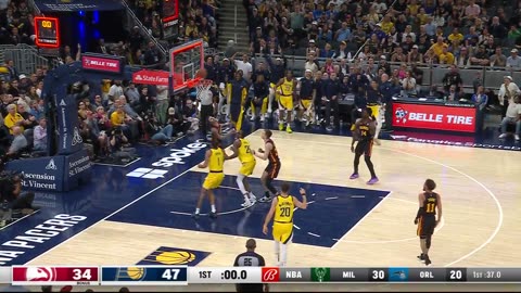 Smith's Buzzer-Beater Tip Saves 1st Quarter for Pacers!
