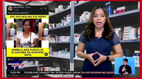 Fact CheckED:Isang brand ng eye drops,nakakagaling ng glaucoma?