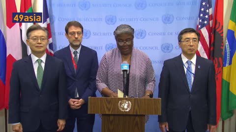 USA, Albania, Japan & Republic of Korea on DPR Korea & Niger - Security Council Media Stakeout