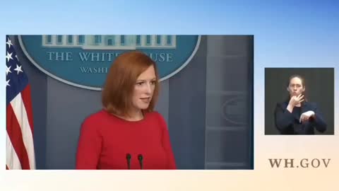 Whitehouse Press Secrety Jen Psaki - "we will discuss the global PLANdemic"