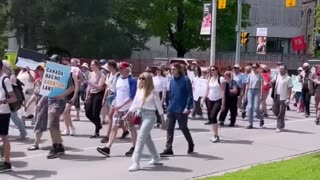 Start of the Toronto March for Life, Part 1 of 2 - May 12, 2023