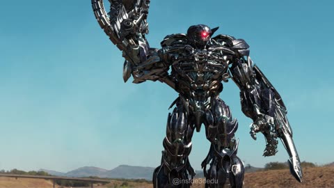 Transformers Shockwave fan made 3d animation