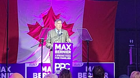 Max Adresses The Crowd After Election Results Come In