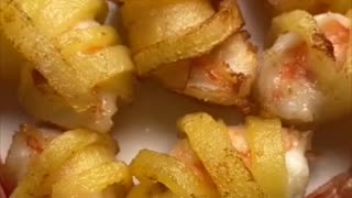 How to cook unique fried prawn | Amazing short cooking video | Recipe and food hacks