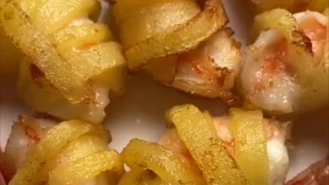How to cook unique fried prawn | Amazing short cooking video | Recipe and food hacks