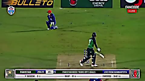 Intense Clash: Pakistan vs Afghanistan Cricket Thriller! 🏏🔥 | Match Highlights