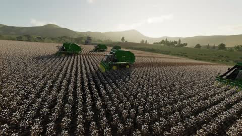 Farming Simulator 19 - John Deere Cotton DLC Teaser