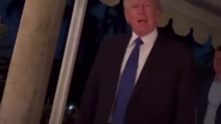 President Trump at Mar-A-Lago Last Night 10-13-22