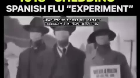 INFLUENZA SPAGNOLA (vicenda raccontata in 3 minuti)