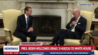 Biden cheat notes malfunction