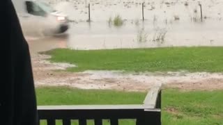 Parcel Delivered Through High Water