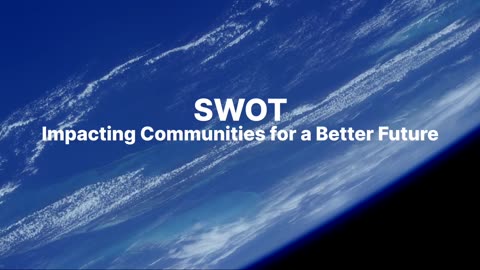 Swot_ Earth science stalite will help for communitese plan for a better futurr