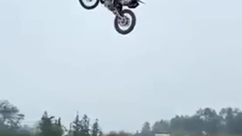 Motorcycle stunt