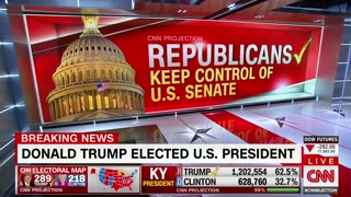 CNN Election Night Coverage 2016 | All CNN Projections & Key Race Alerts [State Calls]