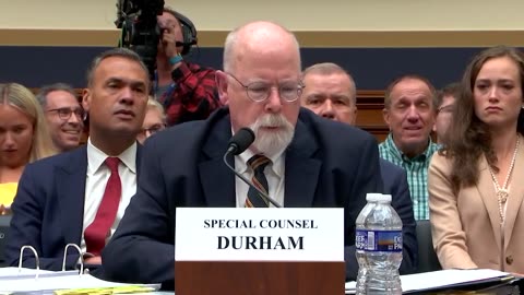 MUST WATCH: Congressman Matt Gaetz GRILLS Special Counsel John Durham!