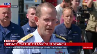 Titanic sub press conference: Crew lost following 'catastrophic implosion of the Titan vessel'
