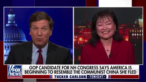 Lily Tang Williams on Tucker Thursday 5-12-2022