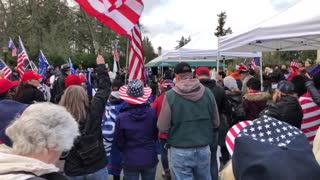 Raw Footage: January 6th 2021 - Patriot Groups Storm The Washington State Governors Mansion
