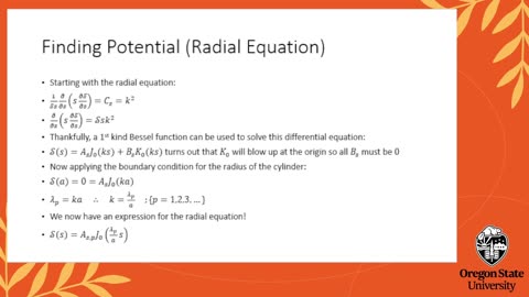 OSU PH423 E&M Presentation | Laplace's Equation