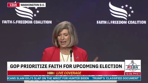 FULL SPEECH: Joni Ernst Faith and Freedom Coalition: Road to Majority Conference 6/23/23