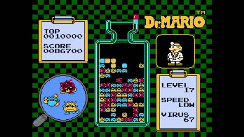 Dr. Mario for the Nintendo Entertainment System (NES)