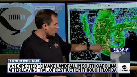 Charleston and Myrtle Beach, SC, bracing for Hurricane Ian to make landfall