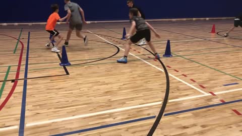 Youth Basketball Drills: Defensive Agility