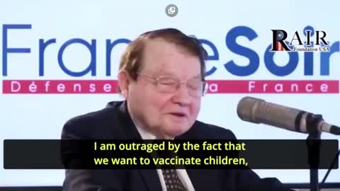 Nobel Laureate Luc Montagnier is warning