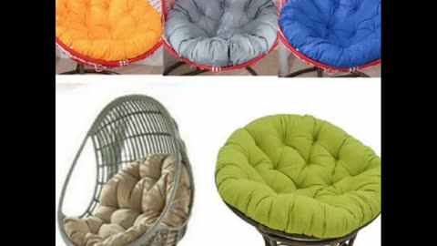 Outdoor Indoor Cushion Hanging Swing Egg Chair Garden Patio Chair Mats Cover