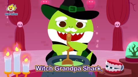 BEST Baby Shark Halloween Songs! | Spooky Monster Sharks