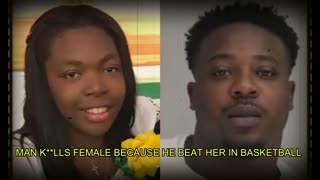 Man K!!LLS BLACK WOMAN Because She BEAT Him In BASKETBALL Where is BLM?