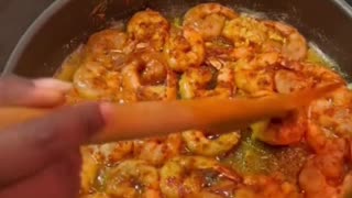 How to make shrimp with garlic and oil 🍤🤤