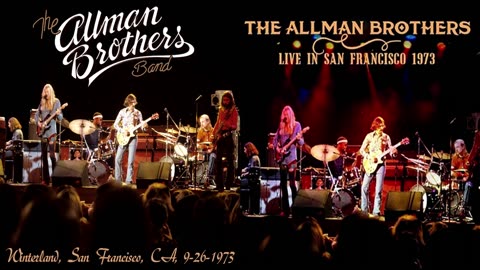 The Allman Brothers Band - Winterland, San Francisco, CA, 9-26-1973 w) Jerry Garcia - Disc Four