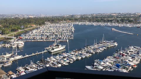 Hyatt Mission Bay Balcony Panoramic View