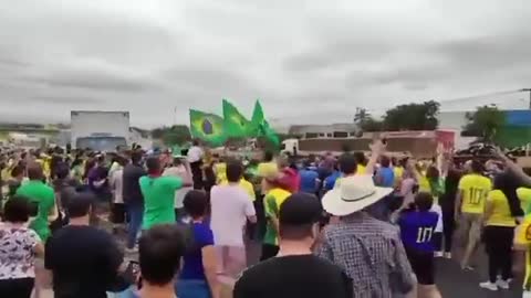 In Brazil 11.7.2022 A car drove into 17 People during rallies