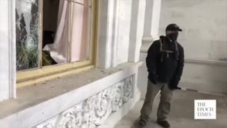 Jan 6 Fed Breaks Capitol Window Frames Innocent Bystander