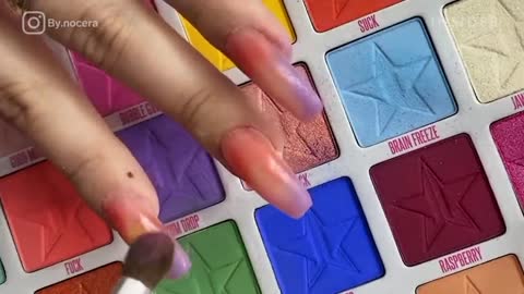 3 Ways To Reuse Eye Shadow For Nail Designs _ Beauty Insider