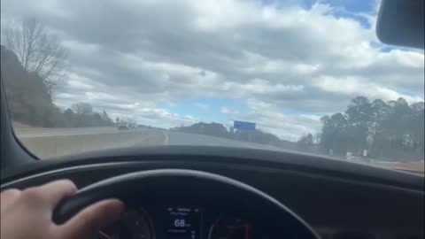 Pov drive to the dispo in arkansas