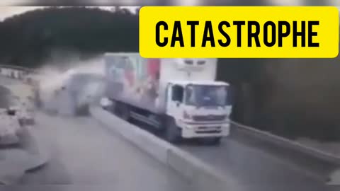 A catastrophic traffic accident