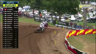 AMA Motocross Redbud 250 Moto 1 FINISH