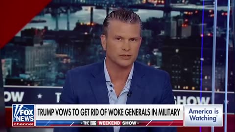 The military's supposed to be based on meritocracy- Pete Hegseth Gutfeld News
