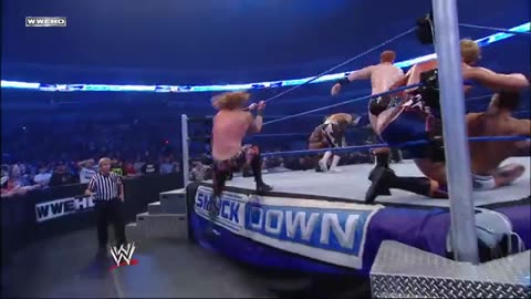 Smak down WWE 41 Man Fight