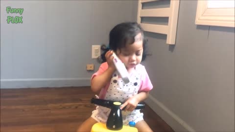 Funny Babies Talking on the Phone Compilation
