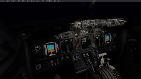 Naples LIRN cold and dark taxi and take off Condor IVAO P3D 737