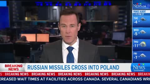 Two people dead after Russian missiles cross into Poland : U.S. Officials