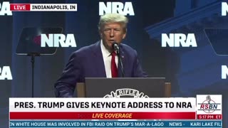 NRA | President Trump: I Hope You Gave Pence a Warm Approval