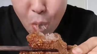 Asmr Mukbang Chinese Eating | Pork Meat Spicy Food asmr Challenge 🍖🍖